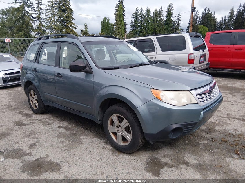 2012 Subaru Forester VIN JF2SHABCXCG443624 IAAI salvage auction — REAR END, Bill Of Sale (Washington), sold $1,350 on 2026-07-15 (photo 1)