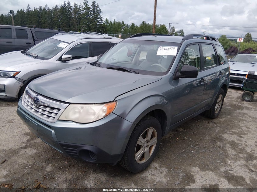 2012 Subaru Forester VIN JF2SHABCXCG443624 IAAI salvage auction — REAR END, Bill Of Sale (Washington), sold $1,350 on 2026-07-15 (photo 2)