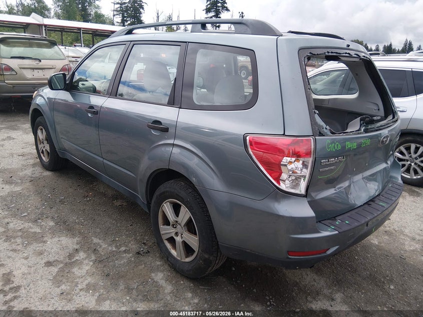 2012 Subaru Forester VIN JF2SHABCXCG443624 IAAI salvage auction — REAR END, Bill Of Sale (Washington), sold $1,350 on 2026-07-15 (photo 3)