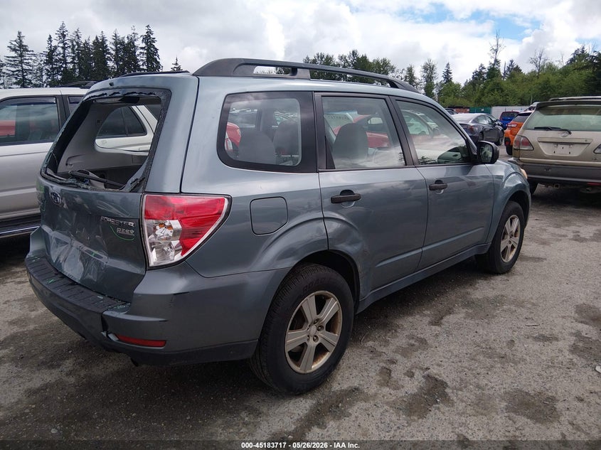 2012 Subaru Forester VIN JF2SHABCXCG443624 IAAI salvage auction — REAR END, Bill Of Sale (Washington), sold $1,350 on 2026-07-15 (photo 4)