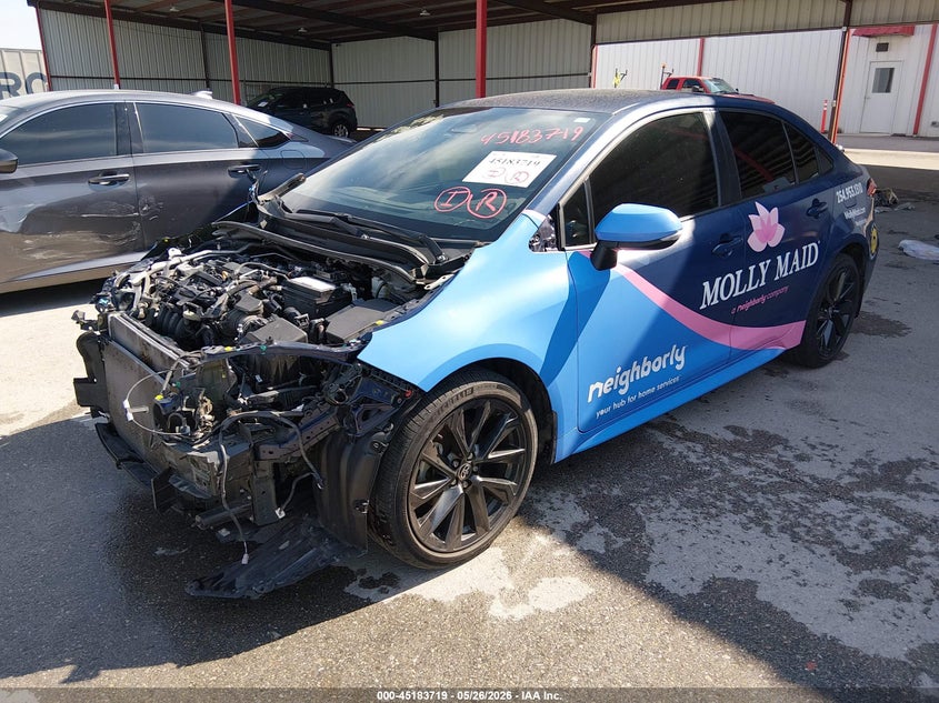 2023 Toyota Corolla VIN 5YFS4MCE1PP141879 IAAI salvage auction — FRONT END, Original (Texas), sold $5,500 on 2026-07-23 (photo 2)