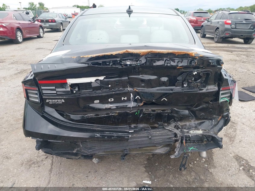 2024 Hyundai Sonata VIN KMHL64JAXRA423357 IAAI salvage auction — REAR END, Salvage (Pennsylvania), sold $8,200 on 2026-07-24 (photo 6)