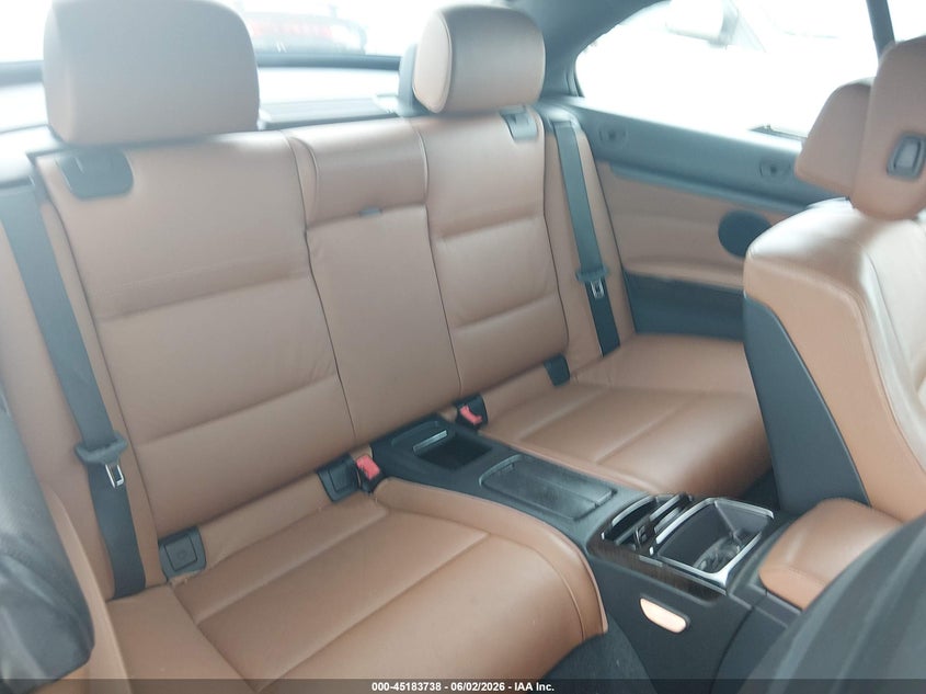 2012 BMW 3er VIN WBADW7C52CE728780 IAAI salvage auction — FRONT END, Salvage Title, sold $1,100 on 2026-07-11 (photo 8)