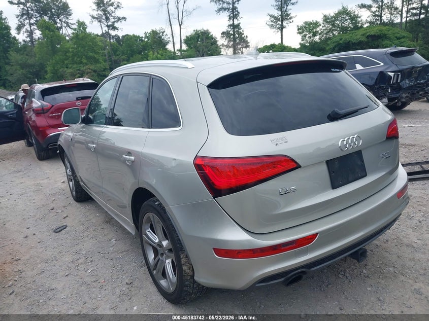 2013 Audi Q5 VIN WA1WGAFP0DA097968 IAAI salvage auction — FRONT END, Salvage (Georgia), sold $2,000 on 2026-08-27 (photo 3)