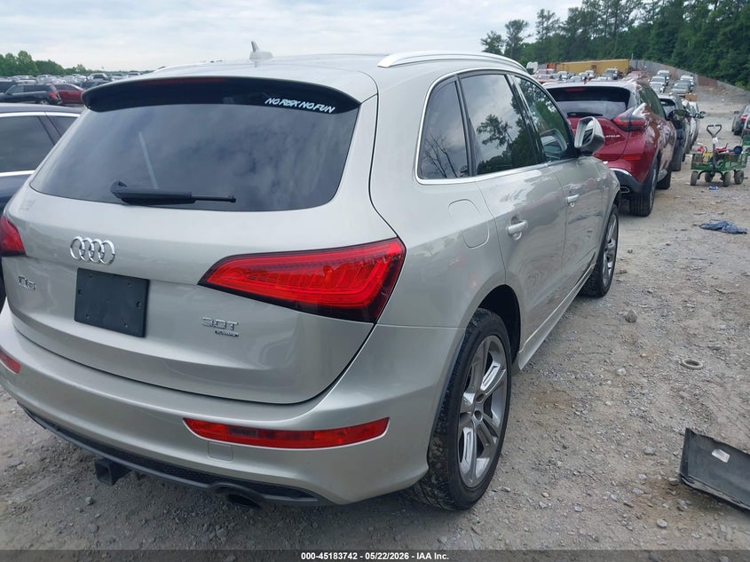 2013 Audi Q5 VIN WA1WGAFP0DA097968 IAAI salvage auction — FRONT END, Salvage (Georgia), sold $2,000 on 2026-08-27 (photo 4)