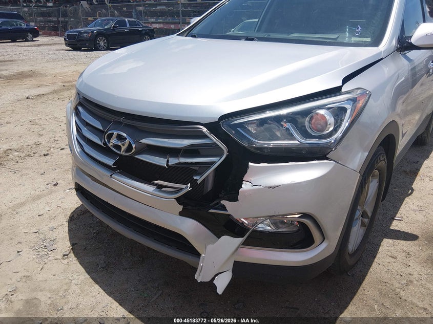 2018 Hyundai Santa fe VIN 5XYZU3LB7JG542217 IAAI salvage auction — FRONT END, Salvage (Georgia), sold $3,350 on 2026-07-24 (photo 6)