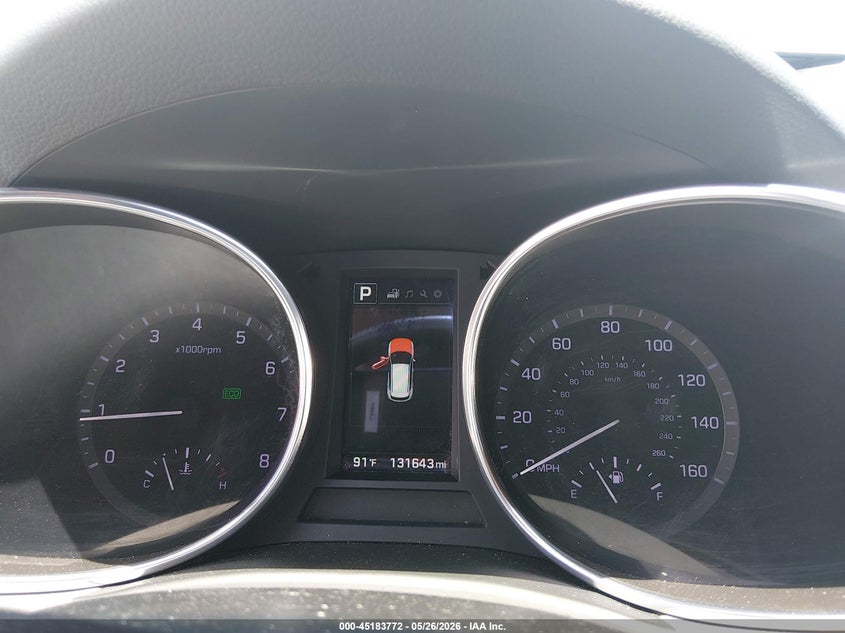 2018 Hyundai Santa fe VIN 5XYZU3LB7JG542217 IAAI salvage auction — FRONT END, Salvage (Georgia), sold $3,350 on 2026-07-24 (photo 7)