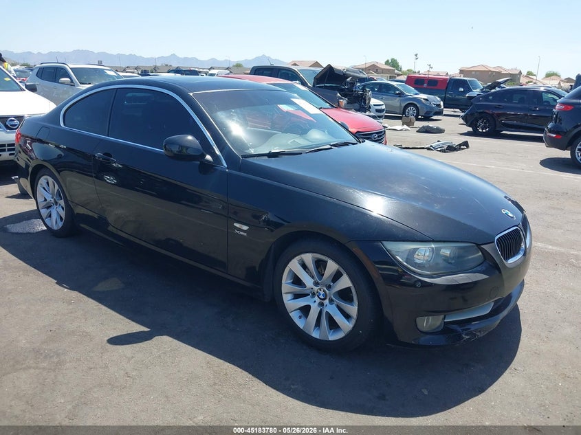 2011 BMW 3 series VIN WBAKF5C55BE395906 IAAI salvage auction — SIDE, Salvage (Arizona), sold $1,500 on 2026-07-14 (photo 1)