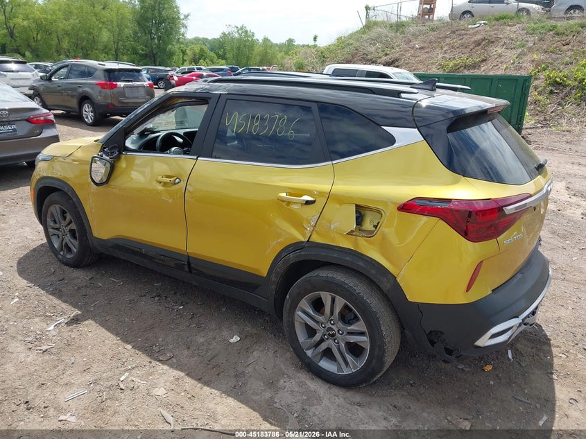2023 Kia Seltos VIN KNDEU2AA5P7396716 IAAI salvage auction — REAR END, Salvage (Minnesota), sold $3,300 on 2026-07-22 (photo 3)