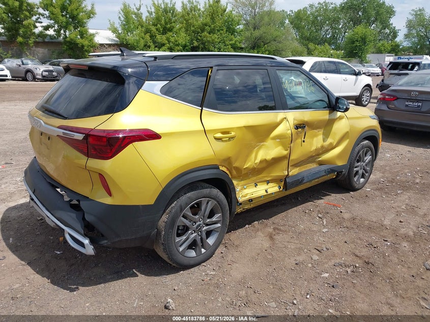 2023 Kia Seltos VIN KNDEU2AA5P7396716 IAAI salvage auction — REAR END, Salvage (Minnesota), sold $3,300 on 2026-07-22 (photo 4)