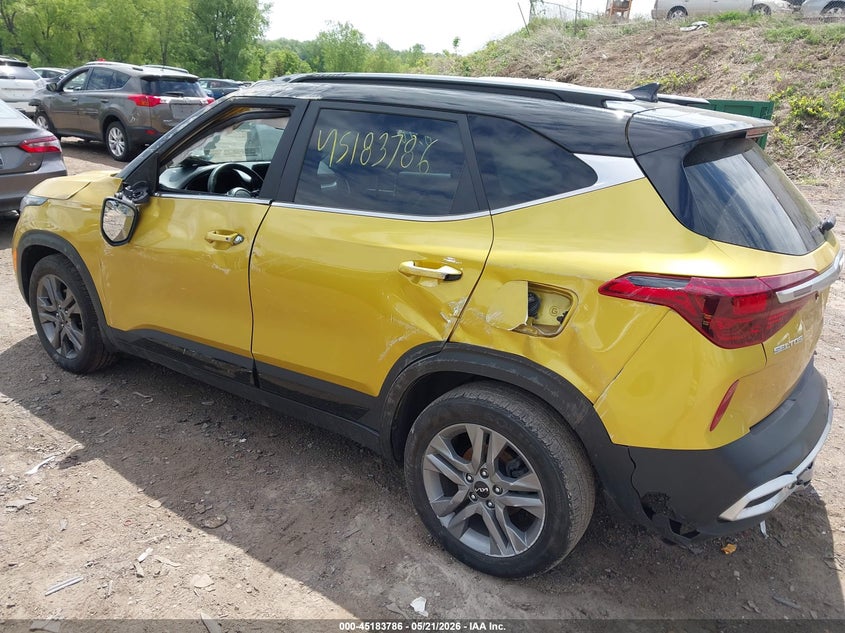 2023 Kia Seltos VIN KNDEU2AA5P7396716 IAAI salvage auction — REAR END, Salvage (Minnesota), sold $3,300 on 2026-07-22 (photo 6)