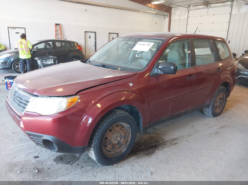 2010 Subaru Forester VIN JF2SH6AC7AH760699 IAAI salvage auction — NORMAL WEAR, Clear (Michigan), sold $375 on 2026-07-28 (photo 2)