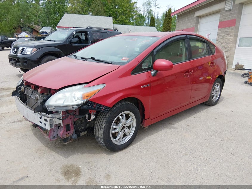 2011 Toyota Prius VIN JTDKN3DU1B5301049 IAAI salvage auction — FRONT END, Salvage (Maine), sold $600 on 2026-07-09 (photo 2)