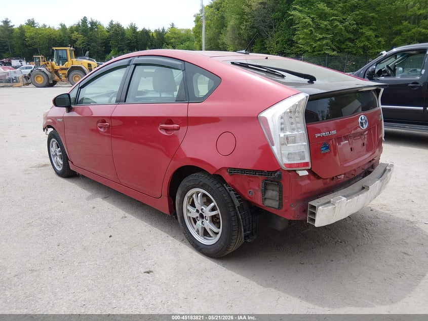 2011 Toyota Prius VIN JTDKN3DU1B5301049 IAAI salvage auction — FRONT END, Salvage (Maine), sold $600 on 2026-07-09 (photo 3)