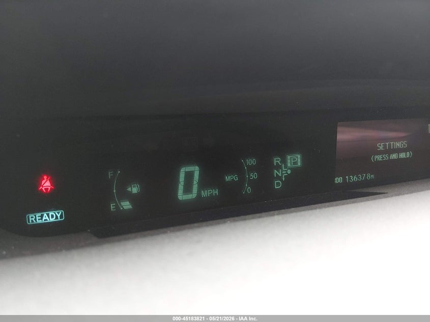 2011 Toyota Prius VIN JTDKN3DU1B5301049 IAAI salvage auction — FRONT END, Salvage (Maine), sold $600 on 2026-07-09 (photo 7)