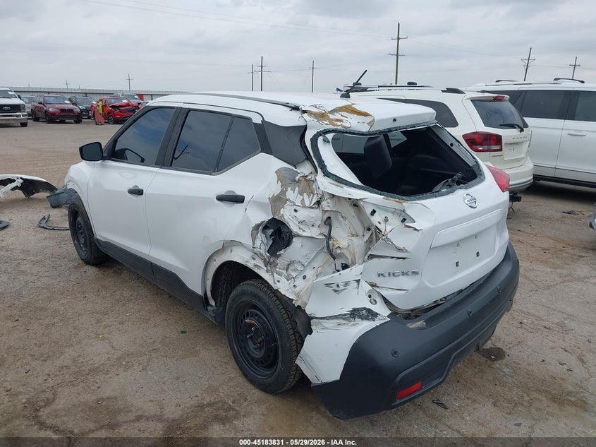 2020 Nissan Kicks VIN 3N1CP5BV9LL494707 IAAI salvage auction — FRONT & REAR, Salvage Title, sold $575 on 2026-07-28 (photo 3)