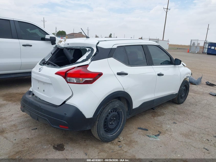 2020 Nissan Kicks VIN 3N1CP5BV9LL494707 IAAI salvage auction — FRONT & REAR, Salvage Title, sold $550 on 2026-07-21 (photo 4)