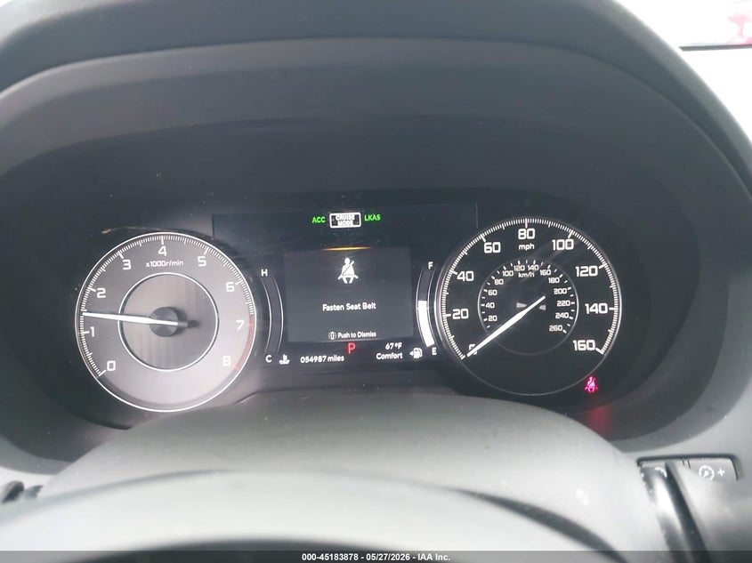 2020 Acura Rdx VIN 5J8TC2H59LL029968 IAAI salvage auction — HAIL, Salvage (Ohio), sold $9,400 on 2026-07-28 (photo 7)