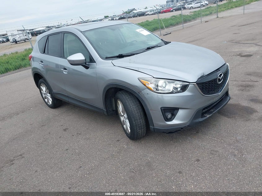 2014 Mazda Cx-5 VIN JM3KE4DY6E0419213 IAAI salvage auction — FRONT END, Prior Salvage (Minnesota), sold $1,050 on 2026-07-29 (photo 1)