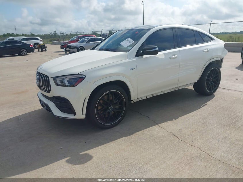 2021 Mercedes-benz Amg gle coupe VIN 4JGFD6BB9MA537509 IAAI salvage auction — REAR END, Salvage Title, sold $32,250 on 2026-08-24 (photo 2)