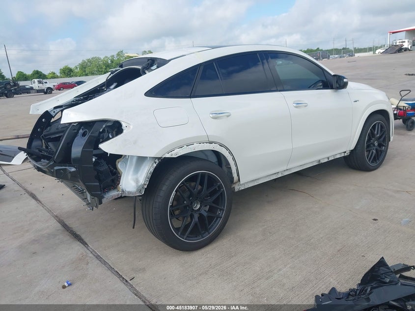2021 Mercedes-benz Amg gle coupe VIN 4JGFD6BB9MA537509 IAAI salvage auction — REAR END, Salvage Title, sold $32,250 on 2026-08-24 (photo 4)
