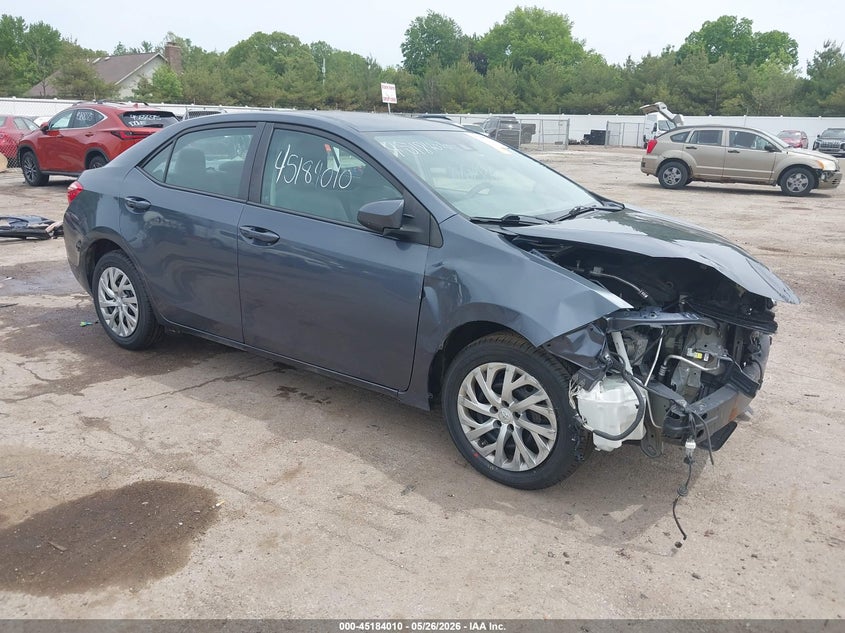 2017 Toyota Corolla VIN 5YFBURHE0HP660963 IAAI salvage auction — FRONT END, Clear (Indiana), sold $2,900 on 2026-07-07 (photo 1)