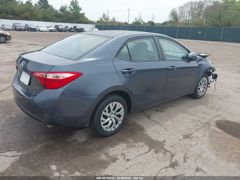 2017 Toyota Corolla VIN 5YFBURHE0HP660963 IAAI salvage auction — FRONT END, Clear (Indiana), sold $2,900 on 2026-07-07 (photo 4)