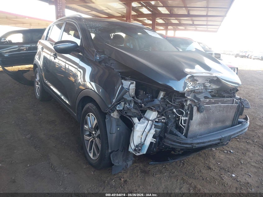 2015 Kia Sportage VIN KNDPB3AC0F7716030 IAAI salvage auction — UNKNOWN, Salvage (Arizona), sold $750 on 2026-07-14 (photo 1)