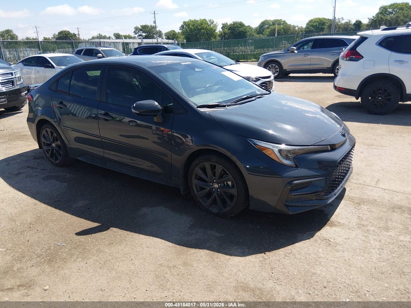 2023 Toyota Corolla VIN 5YFT4MCE8PP159607 IAAI salvage auction — HAIL, Salvage (Kansas), sold $11,975 on 2026-07-31 (photo 1)