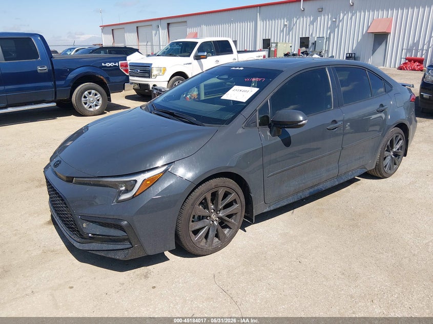 2023 Toyota Corolla VIN 5YFT4MCE8PP159607 IAAI salvage auction — HAIL, Salvage (Kansas), sold $11,975 on 2026-07-31 (photo 2)