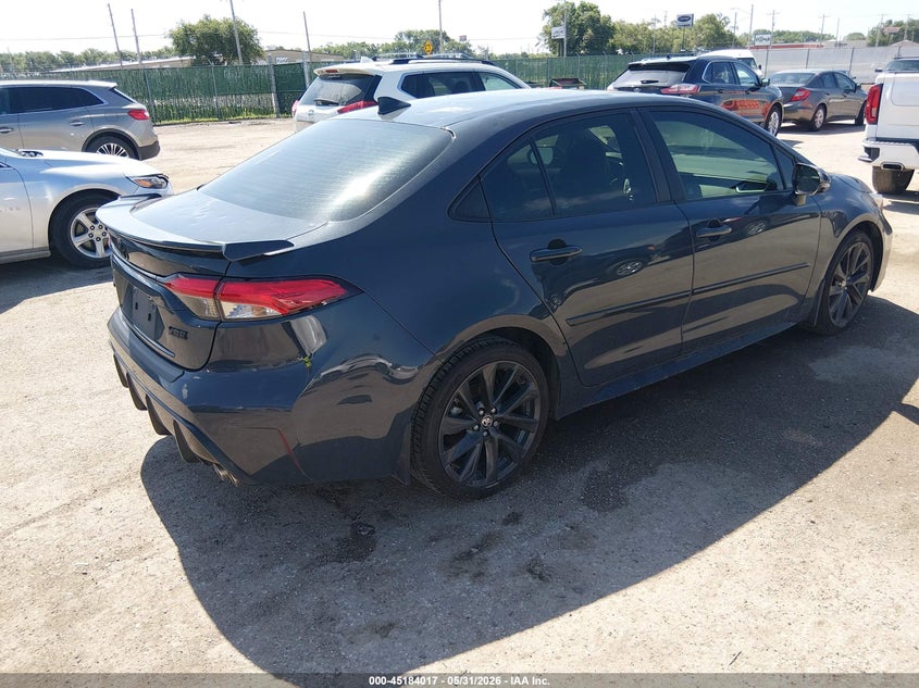 2023 Toyota Corolla VIN 5YFT4MCE8PP159607 IAAI salvage auction — HAIL, Salvage (Kansas), sold $11,975 on 2026-07-31 (photo 4)