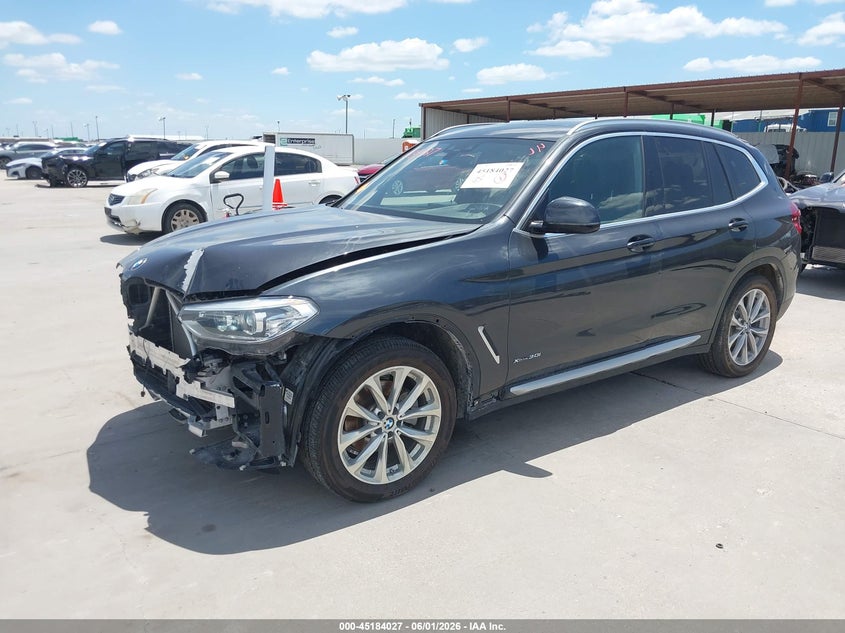 2018 BMW X3 VIN 5UXTR9C51JLD63908 IAAI salvage auction — FRONT & REAR, Salvage Title, sold $6,500 on 2026-07-29 (photo 2)