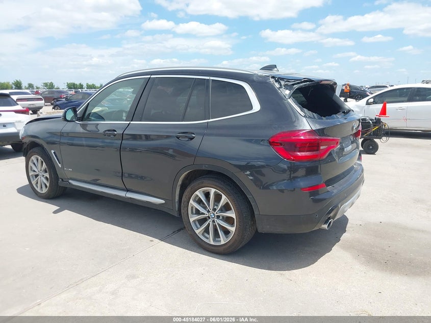 2018 BMW X3 VIN 5UXTR9C51JLD63908 IAAI salvage auction — FRONT & REAR, Salvage Title, sold $6,500 on 2026-07-29 (photo 3)