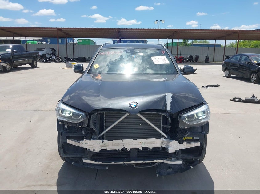 2018 BMW X3 VIN 5UXTR9C51JLD63908 IAAI salvage auction — FRONT & REAR, Salvage Title, sold $6,500 on 2026-07-29 (photo 6)