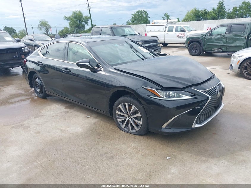 2021 Lexus ES VIN 58ACZ1B12MU107181 IAAI salvage auction — SIDE, Salvage (Texas), sold $10,100 on 2026-07-31 (photo 1)