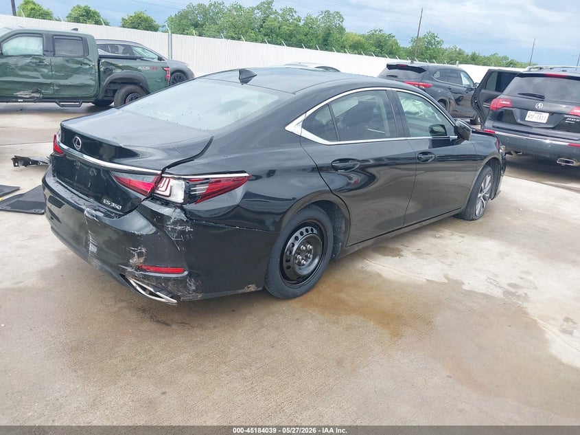 2021 Lexus ES VIN 58ACZ1B12MU107181 IAAI salvage auction — SIDE, Salvage (Texas), sold $10,100 on 2026-07-31 (photo 4)