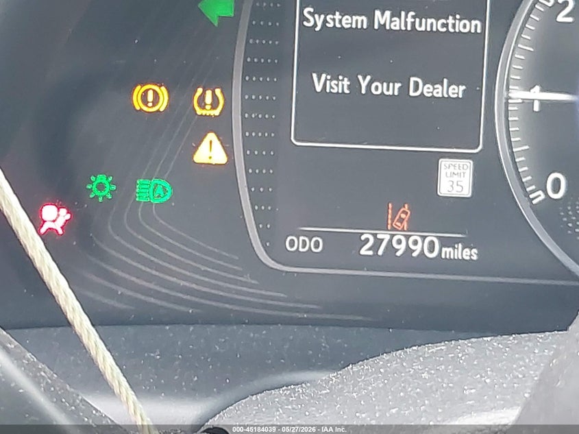 2021 Lexus ES VIN 58ACZ1B12MU107181 IAAI salvage auction — SIDE, Salvage (Texas), sold $10,100 on 2026-07-31 (photo 7)