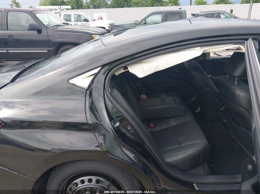 2021 Lexus ES VIN 58ACZ1B12MU107181 IAAI salvage auction — SIDE, Salvage (Texas), sold $10,100 on 2026-07-31 (photo 8)