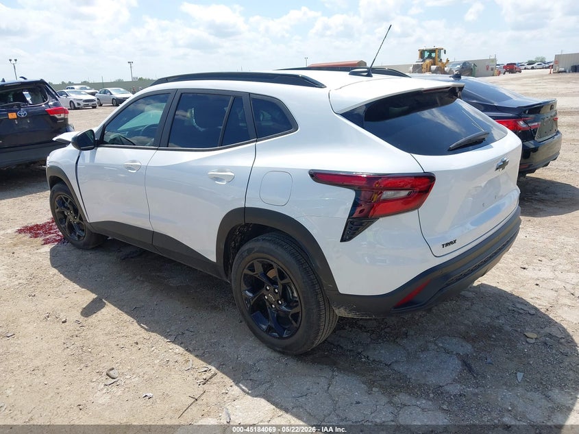 2026 Chevrolet Trax VIN KL77LHEP2TC126435 IAAI salvage auction — RIGHT FRONT, Salvage (Texas), sold $2,500 on 2026-07-29 (photo 3)