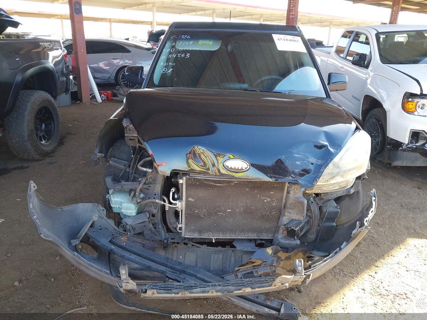 2013 Kia Soul VIN KNDJT2A51D7612268 IAAI salvage auction — FRONT END, Salvage (Arizona), sold $300 on 2026-08-02 (photo 6)
