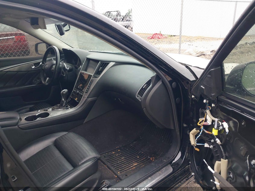 2016 Infiniti Q50 VIN JN1FV7AR3GM451995 IAAI salvage auction — NORMAL WEAR, Clear (North Carolina), sold $700 on 2026-07-29 (photo 5)