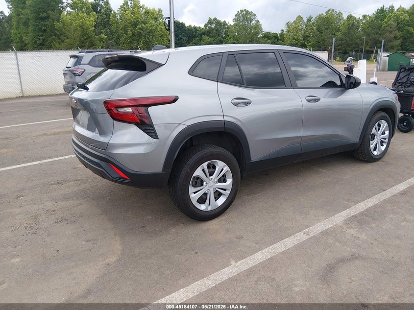 2024 Chevrolet Trax VIN KL77LFE22RC178424 IAAI salvage auction — LEFT SIDE, Salvage (Mississippi), sold $6,700 on 2026-07-09 (photo 4)