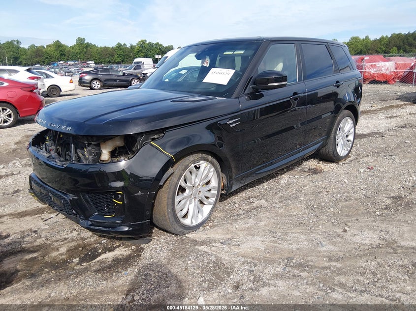 2019 Land rover Range rover sport VIN SALWR2RU7KA863448 IAAI salvage auction — FRONT END, Salvage Title, sold $9,800 on 2026-07-11 (photo 2)