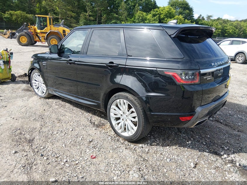 2019 Land rover Range rover sport VIN SALWR2RU7KA863448 IAAI salvage auction — FRONT END, Salvage Title, sold $9,800 on 2026-07-11 (photo 3)
