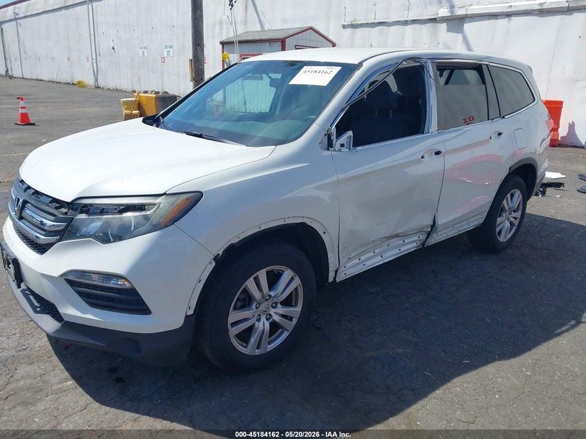 2017 Honda Pilot VIN 5FNYF6H15HB079230 IAAI salvage auction — LEFT SIDE, Salvage (Oregon), sold $5,550 on 2026-07-09 (photo 2)