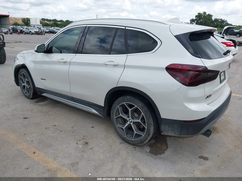 2018 BMW X1 VIN WBXHU7C32J5H42593 IAAI salvage auction — LEFT FRONT, Salvage (Texas), sold $4,250 on 2026-07-09 (photo 3)