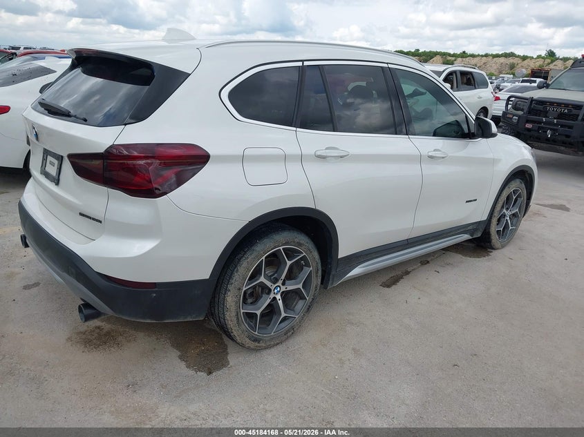 2018 BMW X1 VIN WBXHU7C32J5H42593 IAAI salvage auction — LEFT FRONT, Salvage (Texas), sold $4,250 on 2026-07-09 (photo 4)