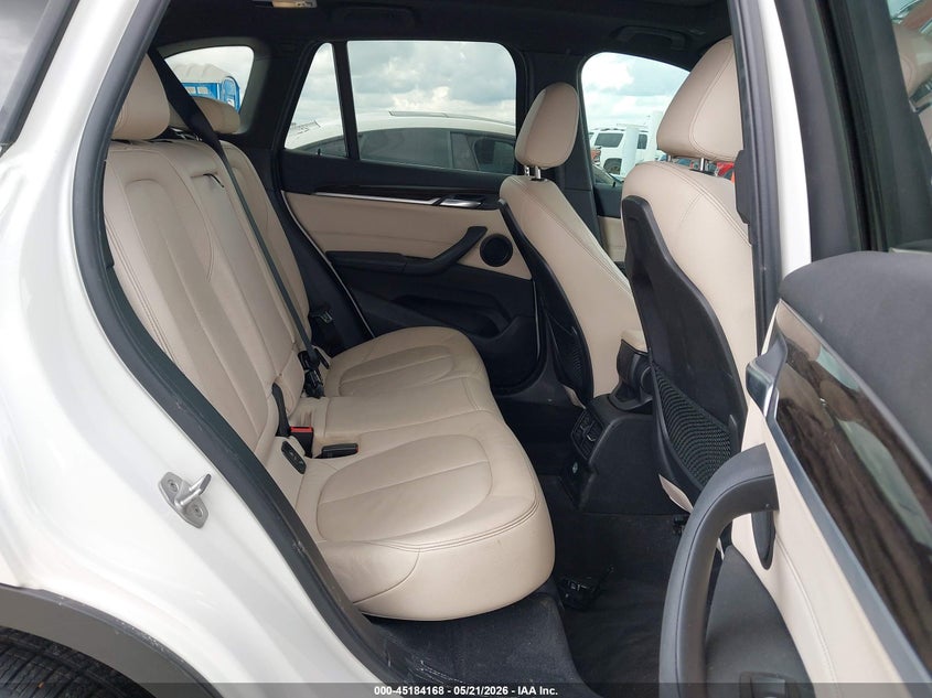 2018 BMW X1 VIN WBXHU7C32J5H42593 IAAI salvage auction — LEFT FRONT, Salvage (Texas), sold $4,250 on 2026-07-09 (photo 8)