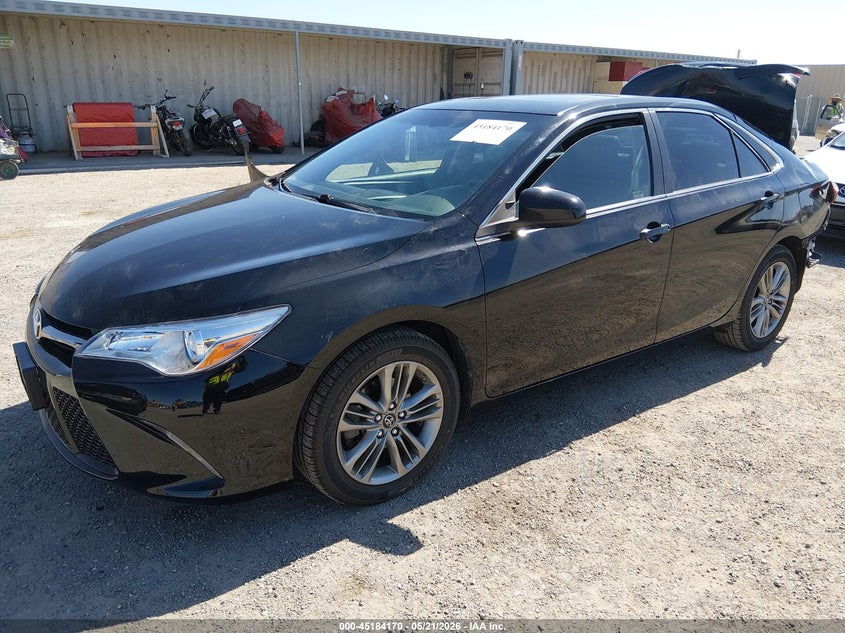 2017 Toyota Camry VIN 4T1BF1FK4HU351077 IAAI salvage auction — REAR END, Salvage (California), sold $2,550 on 2026-07-09 (photo 2)
