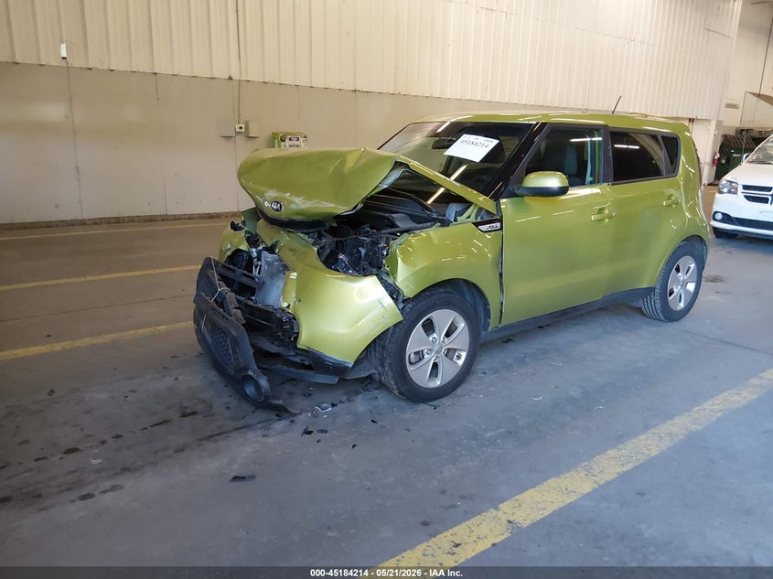 2016 Kia Soul VIN KNDJN2A28G7867391 IAAI salvage auction — FRONT END, Salvage (Oregon), sold $575 on 2026-07-16 (photo 2)